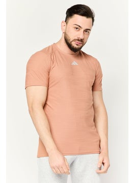 Men Sportswear Fit Short Sleeves Running T-Shirt, Tan - pzsku/ZEBDCAF41E6707AE5D469Z/45/_/1740233407/ddbbbb4e-c725-4998-88d2-8cb4b6e0db5c