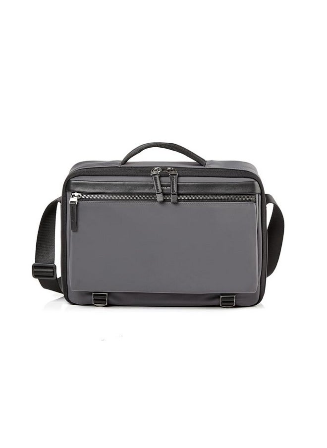 Samsonite - Samsonite Red Somervil 31 Cms Dark Grey Nylon Premium Messenger & Sling Bags for Travel - Image 1
