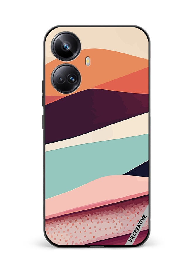 VR CREATIVE Protective Case Cover For Realme 10 Pro Plus Texture Design Multicolour - Image 1