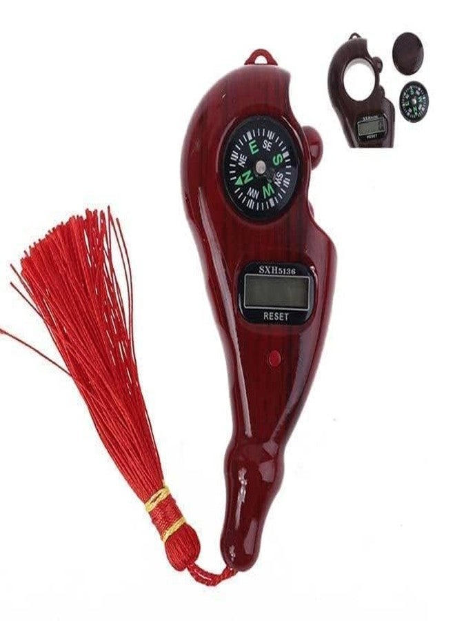 Redvant Digital Jaap Mala Counter with Detachable Tasbeeh, Compass and Rotating Prayer Beads Misbaha Mantra Jap Finger Counter for Prayer jaap Counter (Multicolour) - Image 3