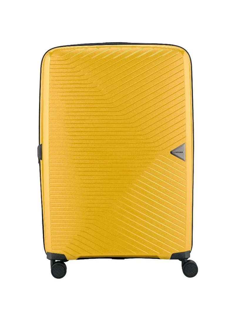 Wenger UltraLite Hardside Large Expandable 76cm Check-In Luggage Trolley Yellow - 612377