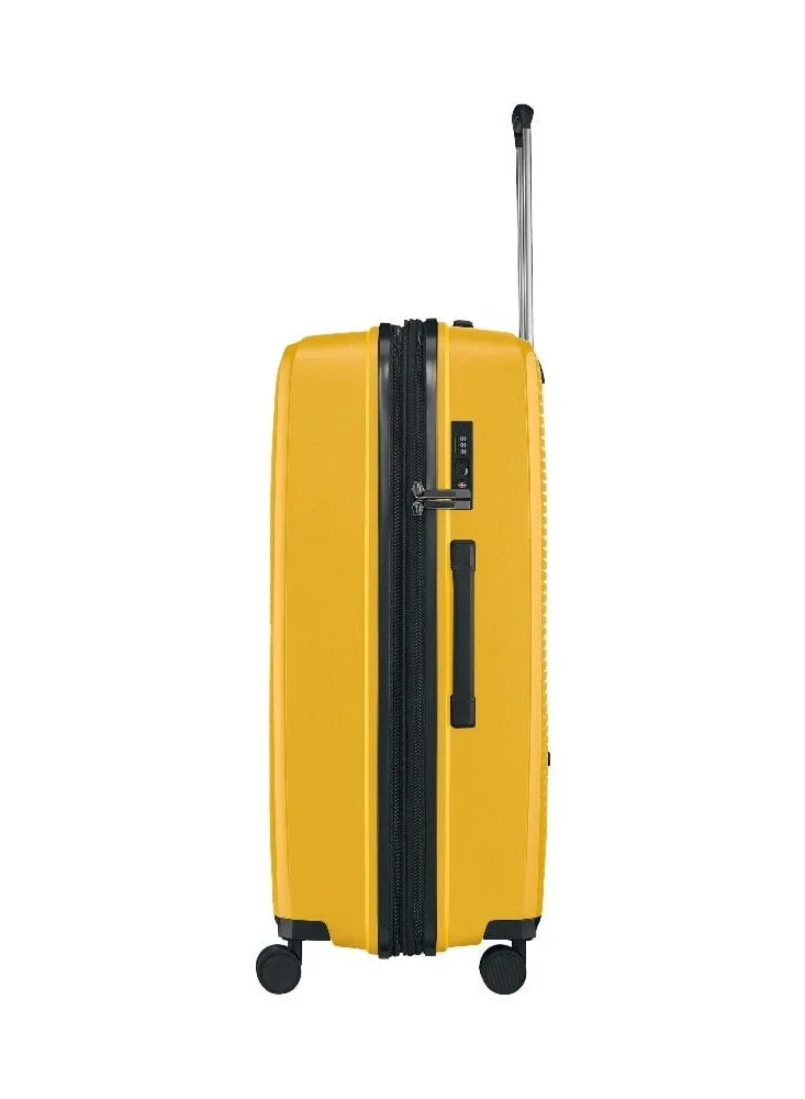Wenger UltraLite Hardside Large Expandable 76cm Check-In Luggage Trolley Yellow - 612377