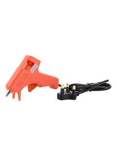 LAWAZIM Glue Gun 20W - Orange | Hot Melt Glue Gun With Glues Stick Industrial Craft Thermo Electric Heat Temperature Tool For DIY Jewelry Making  - Image 2