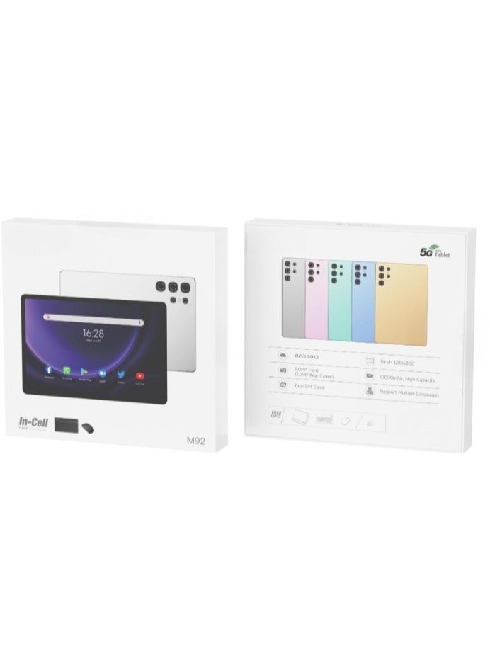 MODIO TAB M92 Android Tablet, 11-inch Display, Dual SIM, 10000mAh Battery, 16+1T Storage, with Keyboard and Mouse - Image 4
