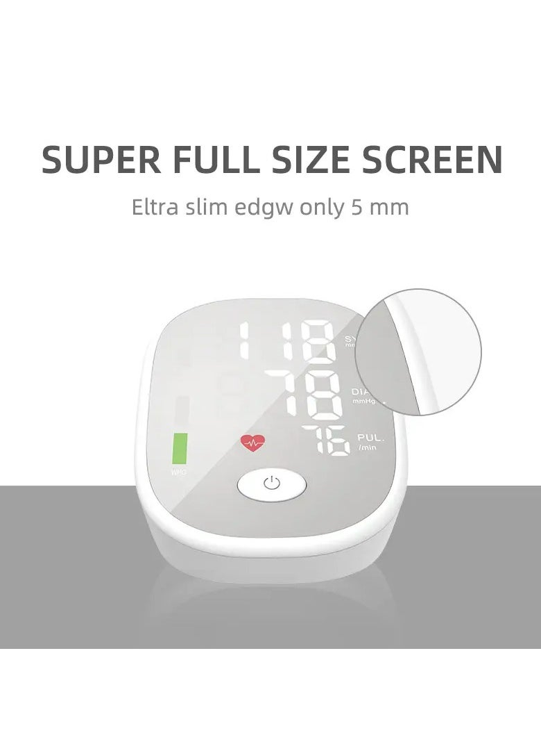 Pressure Monitor，Automatic Upper Arm Pressure Monitor, With Voice and LCD Digital Display Easy Measurements And Accurate Results
