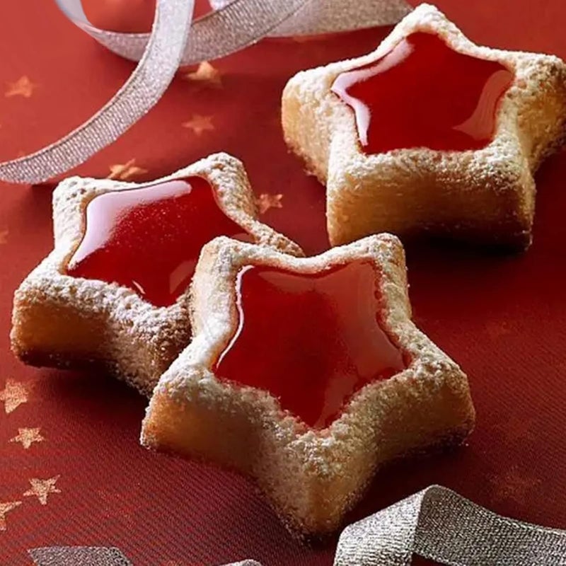 SADYFON 8 Inch Star Shaped Cake Pan Five-pointed Shaped Aluminum Nonstick Cake Decorating Mould Birthday Anniversary Wedding Party Cake Baking Pans Tins Bakeware Tool - Image 5