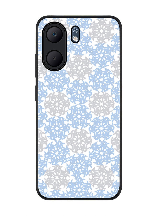 Stylizedd For Oppo A5x 5G / A5x 4G Case,Slim fit Camera Protection, Shockproof Thin Phone cover  - Frozen Snowflakes