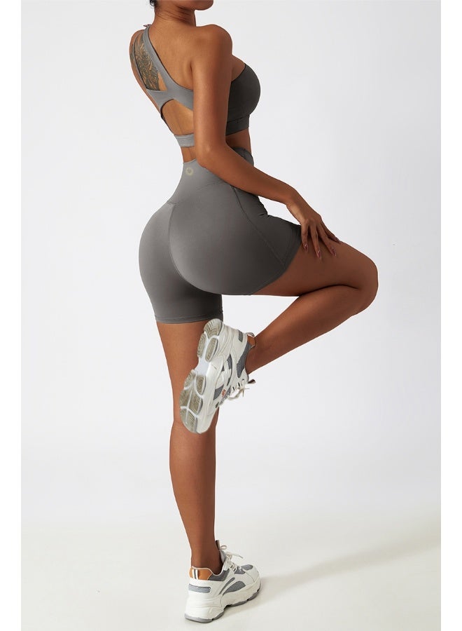 KAWN.YOGA KAWN YOGA Womens High Waist Contour Seamless Workout Sport Yoga Shorts Tummy Control With Pockets. - Image 1