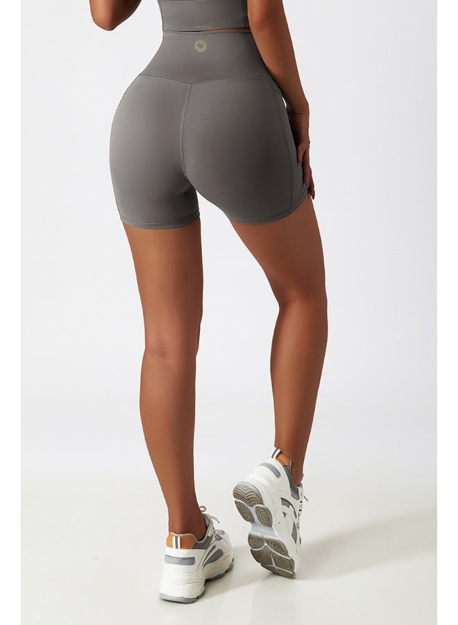 KAWN.YOGA KAWN YOGA Womens High Waist Contour Seamless Workout Sport Yoga Shorts Tummy Control With Pockets. - Image 3