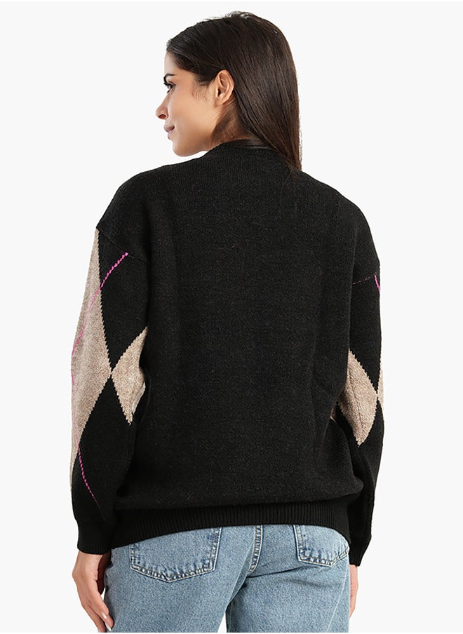 Carina Carina Argyle Scottish pattern Pullover  - Image 3