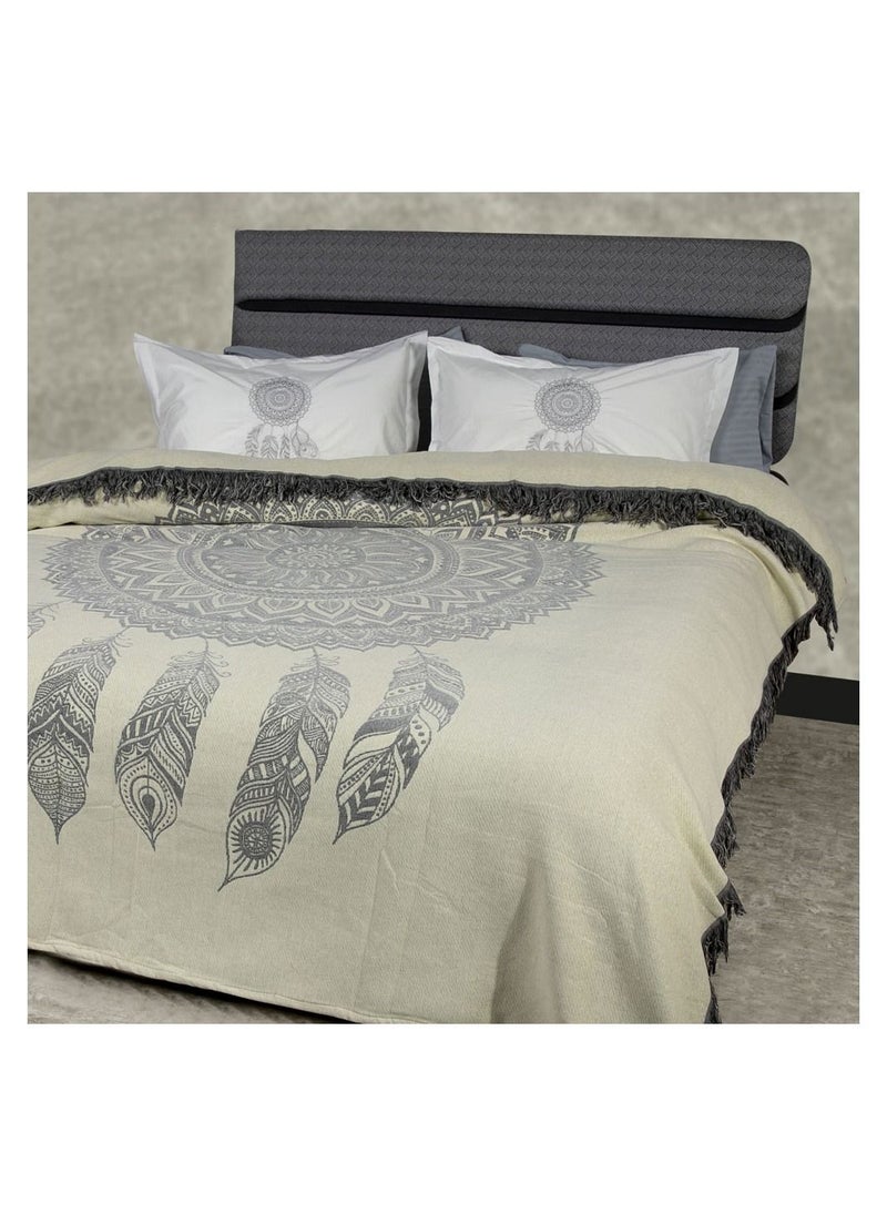 Family Bed Coverlet Acrylic 1 pieces size 220x 240 cm model 3012 from Family Bed  - Image 4