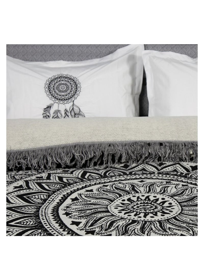 Family Bed Coverlet Acrylic 1 pieces size 220x 240 cm model 3012 from Family Bed  - Image 2