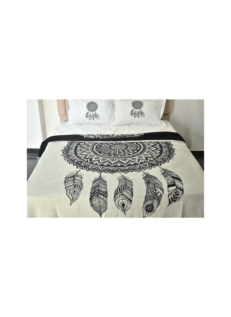 Family Bed Coverlet Acrylic 1 pieces size 220x 240 cm model 3012 from Family Bed  - Image 5