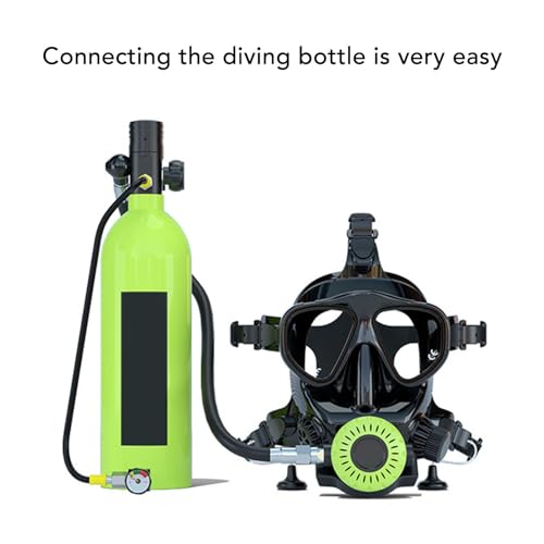 Bewinner Full Face Diving Mask for Diving - Full Face Mask with Camera Mount, 180° View Panoramic Dive Mask, Anti Fog & Anti Leak Dive Mask, Adults Snorkeling Gear - Image 5