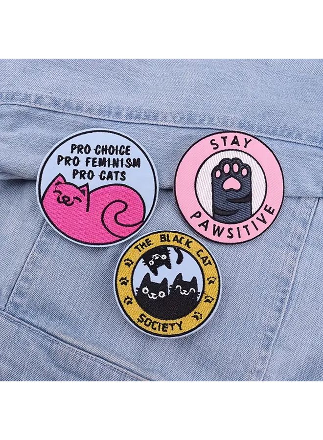 Animals Iron On Patches PE6974ct Cartoon Embroidered Applique DIY Clothing Accessories - Image 2