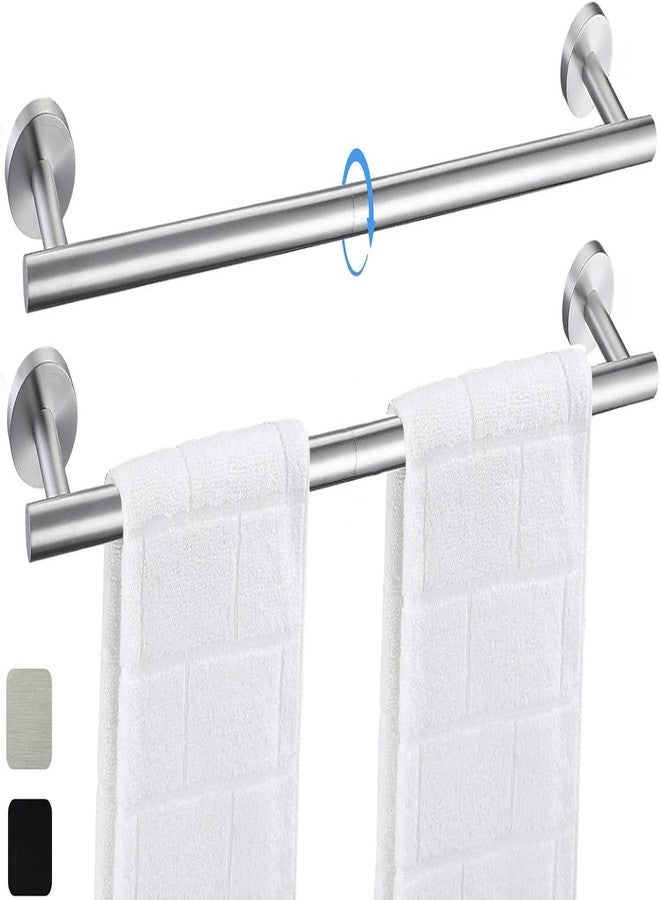 taun 24 Inch Towel Bar 2 Pack for Bathroom 9/12/16/24/28/33 Inch Kitchen Hand Towel Holder Brushed Nickel Stainless Steel 304 RUSTPROOF Wall Mount Towel Rod 2 of Pack (2, Brushed Nickel, 24 Inch) - Image 1