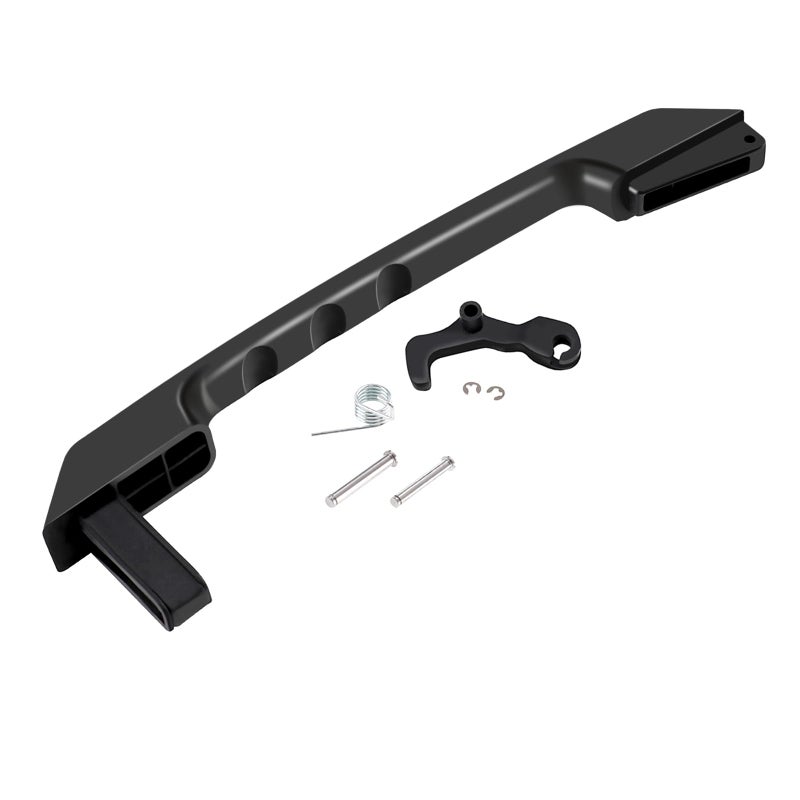 XTPTFABS Rear Tailgate HandleRear Tailgate Liftgate HandleRear Liftgate Latch Handle Repair Kit Set Compatible with 0309 Hummer H2 SUV Replace 15135441 Black Exterior Textured Lever