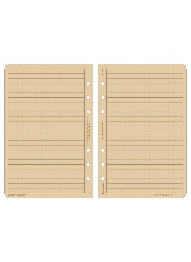 Rite in the Rain Rite in the Rain Weatherproof Binder Kit: Tan Cordura Cover, Tan Binder, 50 Sheets Tan Universal Loose Leaf, Weatherproof Pen (No. 9200T-KIT), 8.875 x 6.75 x 0.625  - Image 2
