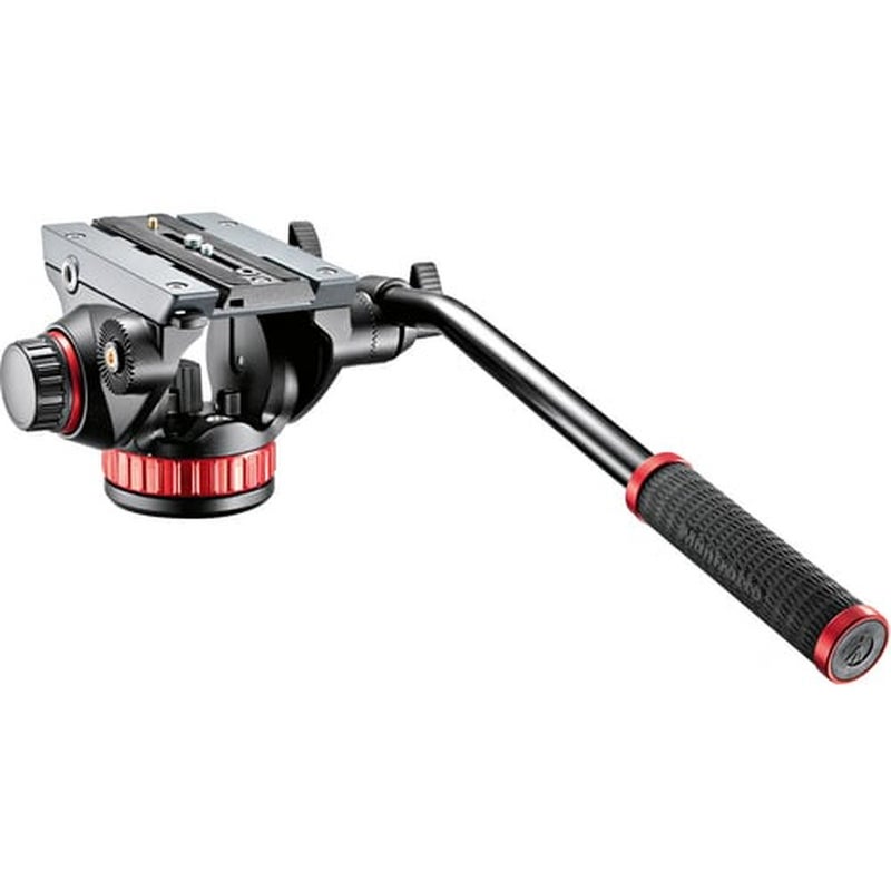 Manfrotto 502HD Pro Video Head with Flat Base (3/8"-16 Connection) - Image 1