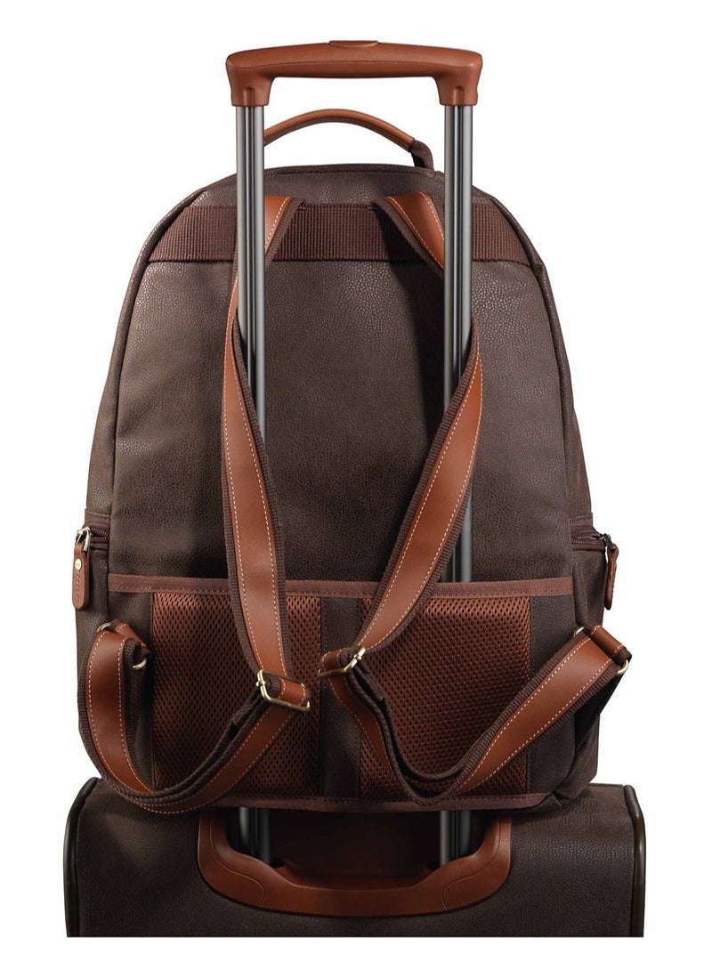 جامب حقيبة ظهر Uppsala Soft للكمبيوتر المحمول مقاس 13 بوصة شوكولاتة - Image 5