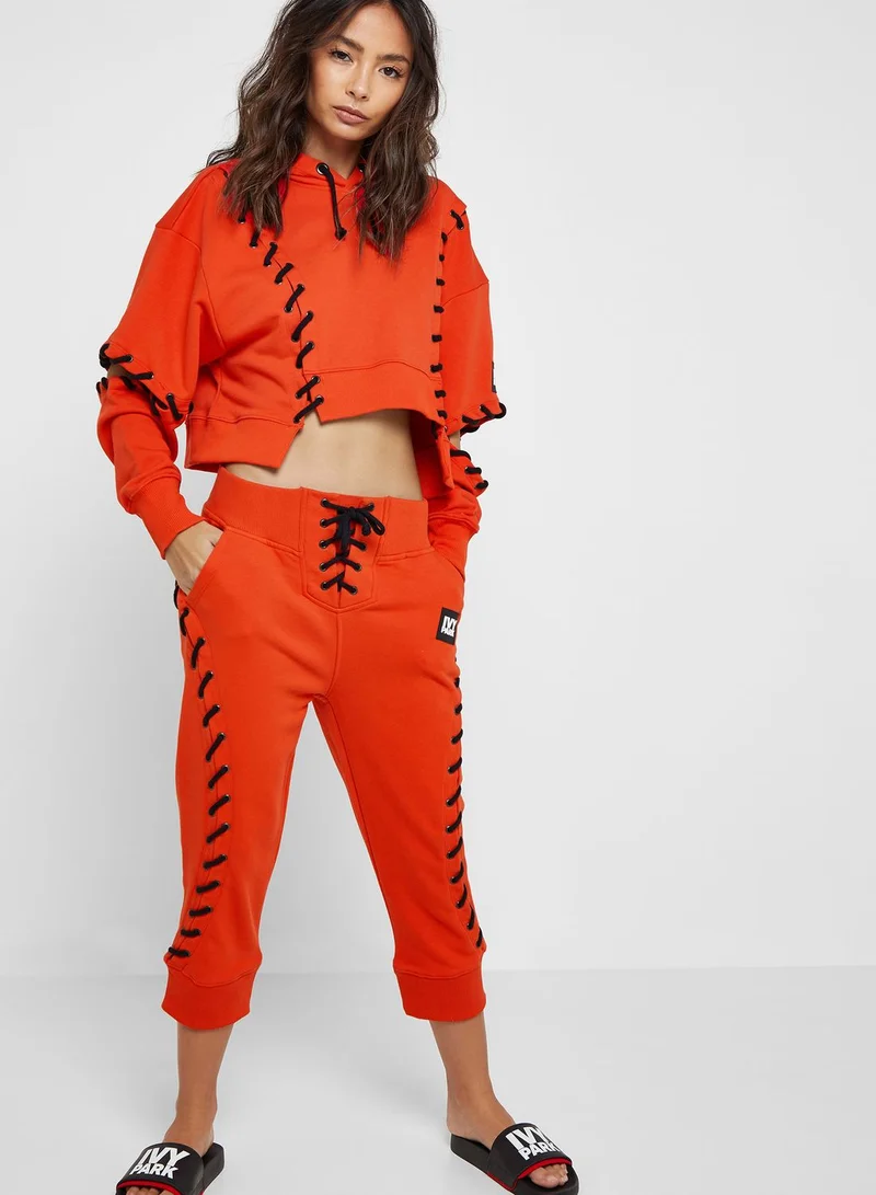 Ivy Park Lace Up Joggers