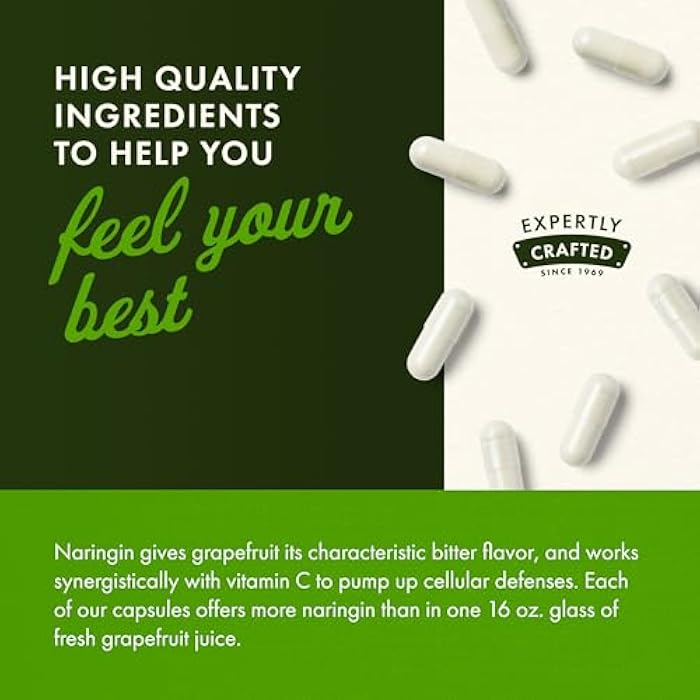 Swanson Naringin 500 Milligrams 60 Capsules - Image 5