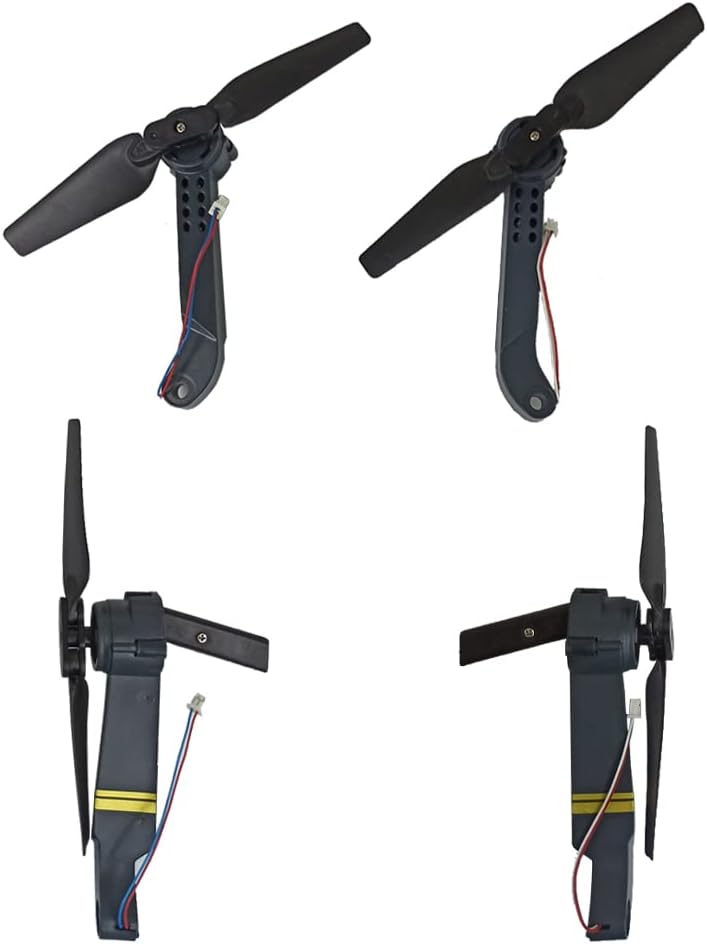 Xmipbs قطع غيار طائرة رباعية RC أذرع طائرة درون مع مراوح طائرة سباق FPV متوافقة مع E58L800JY019S168 4 قطع مشمولة - Image 1