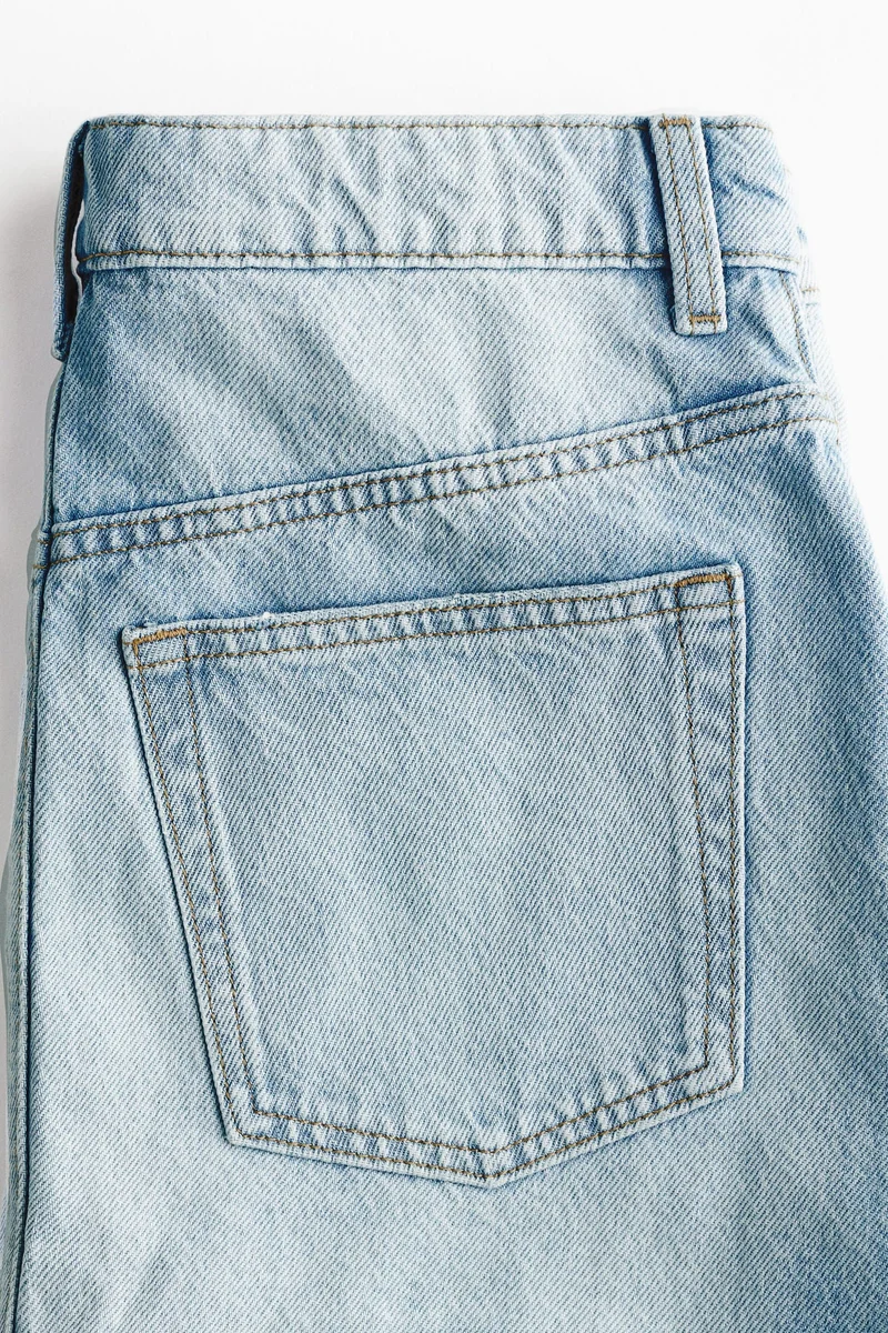 H&M Denim mini skirt