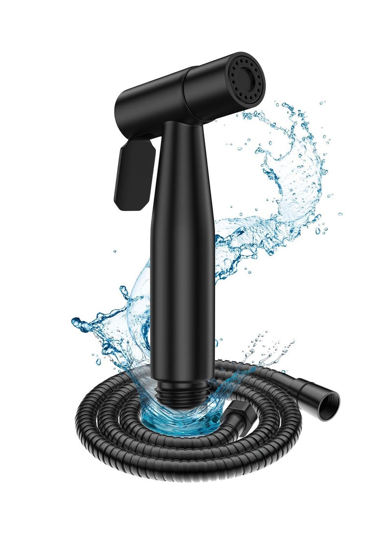 MARK STORE Toilet Spryer with Attachments, Shattaf Handheld Luxury, Heavy-duty and durable Bathroom Jet, Cloth Diaper Sprayer, Muslim Shower Handheld Faucet  - Image 2