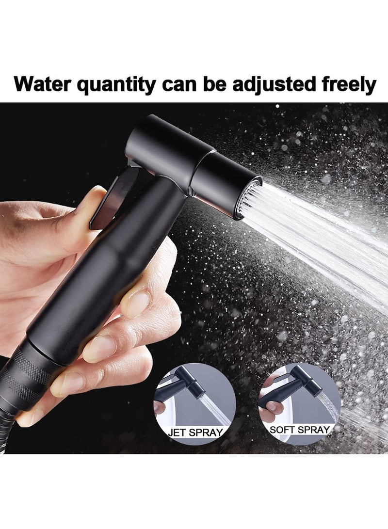MARK STORE Toilet Spryer with Attachments, Shattaf Handheld Luxury, Heavy-duty and durable Bathroom Jet, Cloth Diaper Sprayer, Muslim Shower Handheld Faucet  - Image 5