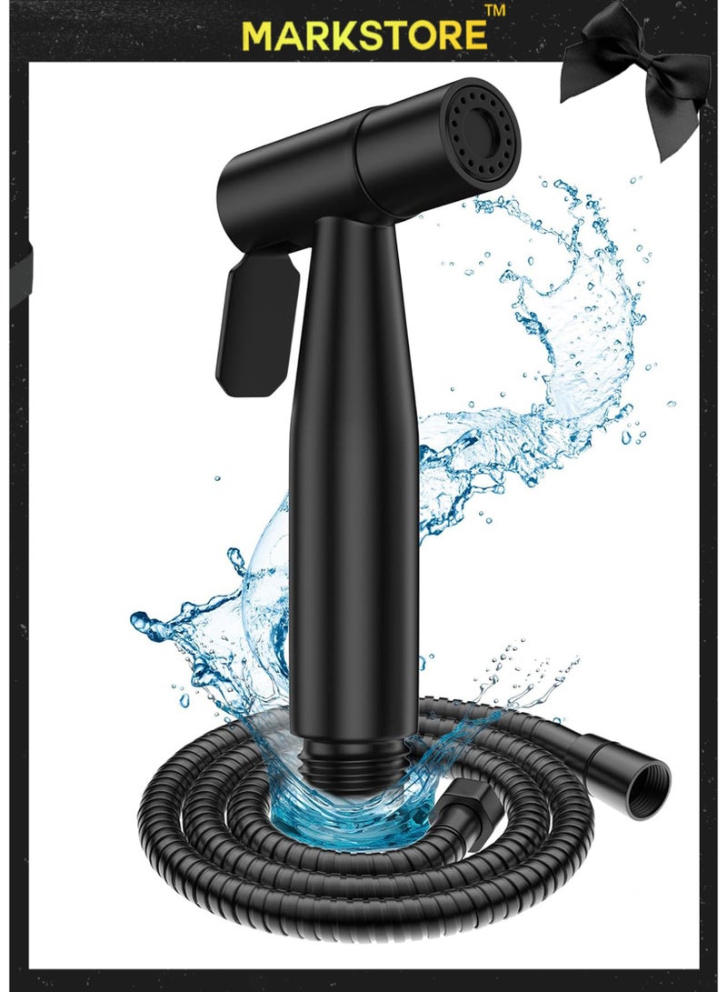 MARK STORE Toilet Spryer with Attachments, Shattaf Handheld Luxury, Heavy-duty and durable Bathroom Jet, Cloth Diaper Sprayer, Muslim Shower Handheld Faucet - Image 2
