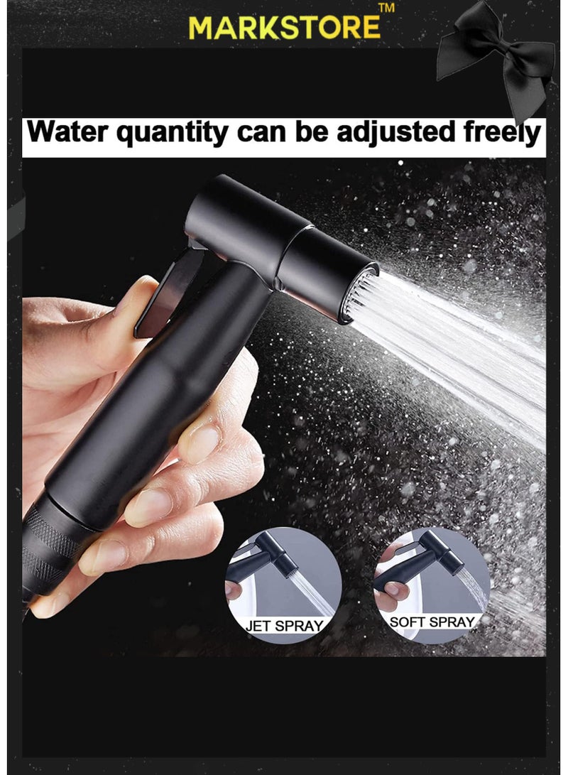 MARK STORE Toilet Spryer with Attachments, Shattaf Handheld Luxury, Heavy-duty and durable Bathroom Jet, Cloth Diaper Sprayer, Muslim Shower Handheld Faucet - Image 5