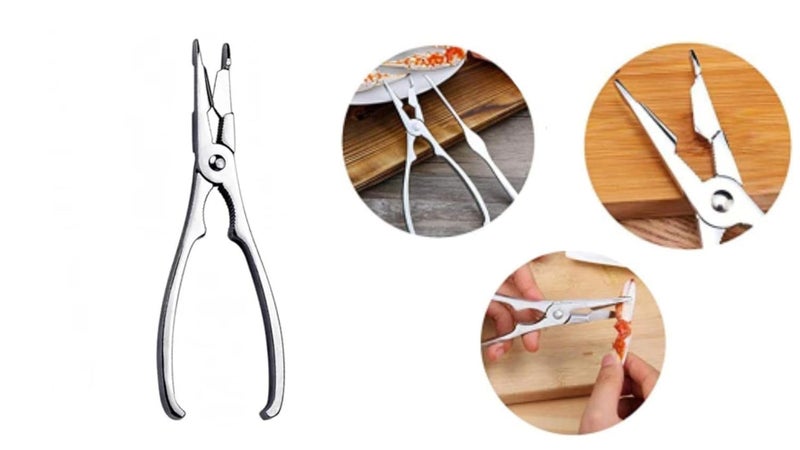 OLRADA Crab Cutter Tool Set, Stainless Steel Multipurpose Crackers, Shell Fish, Lobster Crab Cutter & Nutcracker 1Pcs - Image 3