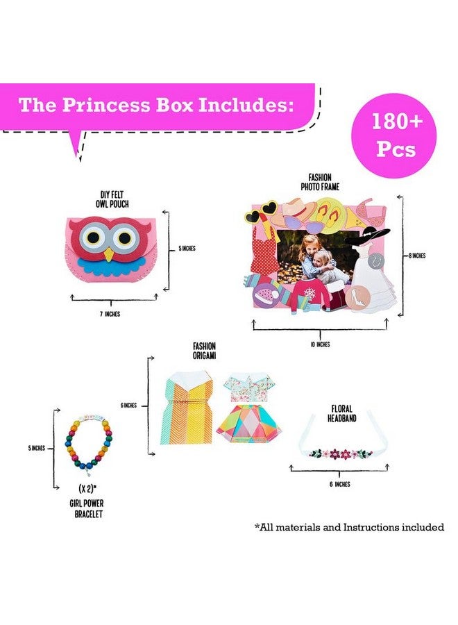 jackinthebox Fashion Themed Kit For Girls ; 3 Craft Projects In 1 Box ; Best Girl Gift For Ages 6 7 8 9 10 Years ; Includes Beautiful Felt And Foam Embellishments (Little Fashionista 3In1) - Image 4