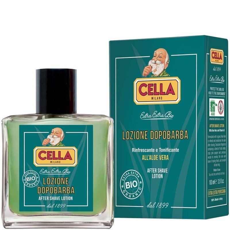 Cella Milano Aloe Vera Afterâ€‘Shave Splash, 100â€¯ml â€“ Invigorates & Cools Skin with Classic Barbershop Scent â€“ Made in Italy - Image 2