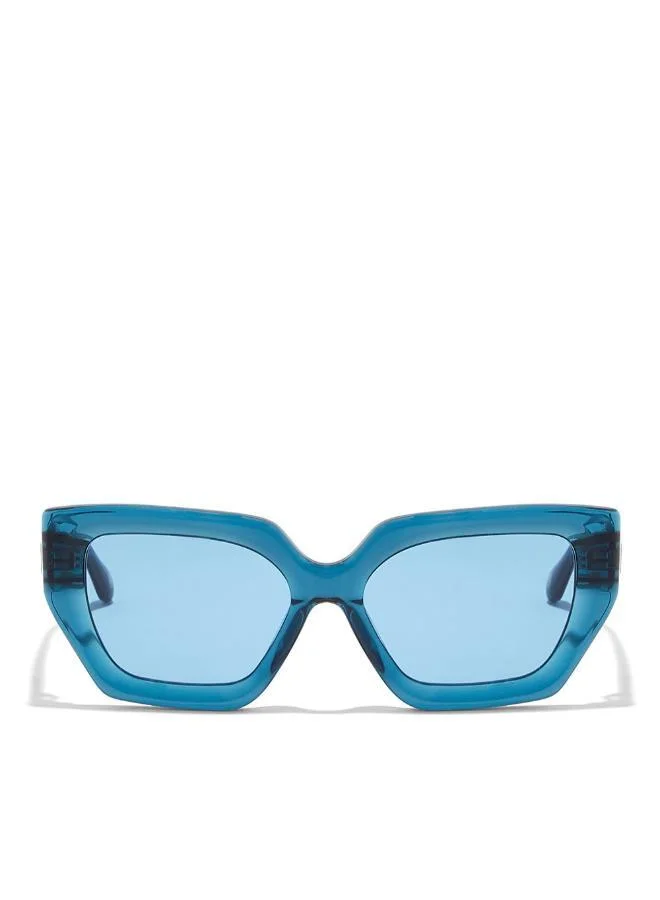 30Sundays 30Sundays PHOENIX,Women Sunglasses, Cat Eye Sunglasses, UV Protection: UV400 (Blue,Blue)