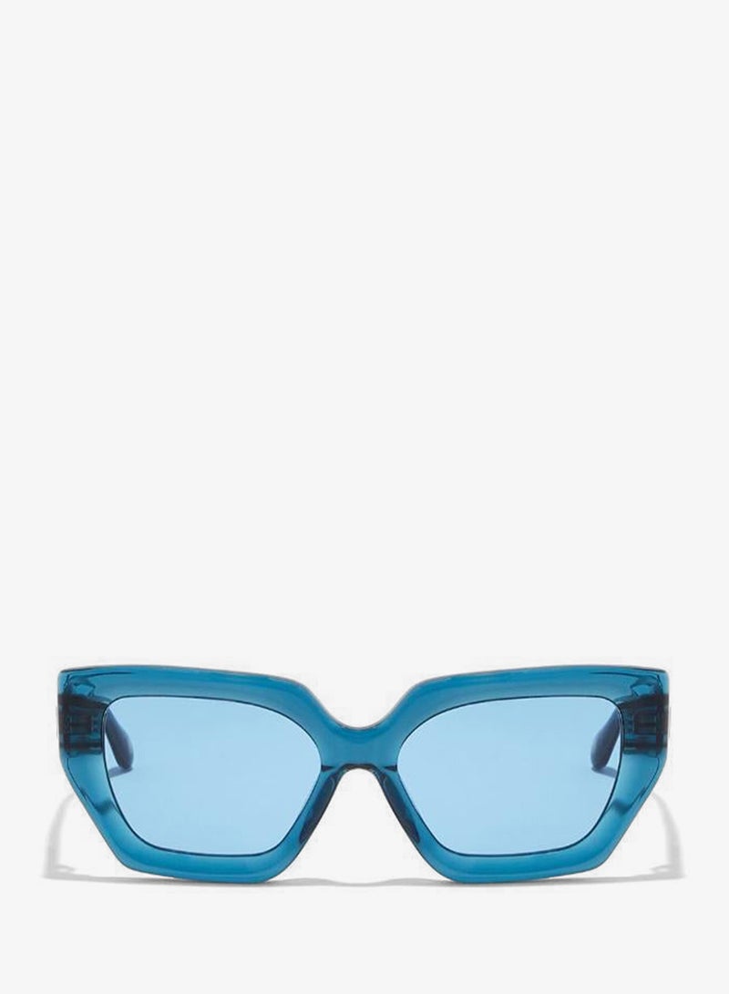 30Sundays PHOENIX,Women Sunglasses, Cat Eye Sunglasses, UV Protection: UV400 (Blue,Blue) - Image 1