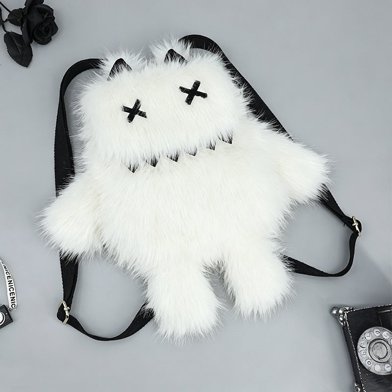 Plush Anime Cat Backpack - Image 2
