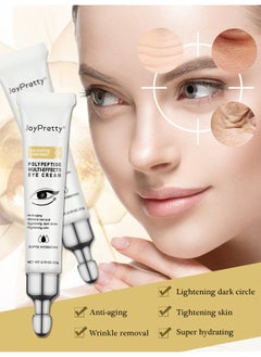 JoyPretty Anti Ageing And Anti Wrinkle EyeCream - Reduce Under-Eye Bags - Puffy Eyes - Dark Circles - Crow's Feet - Fine Lines And Under Eye Wrinkles  - Image 5