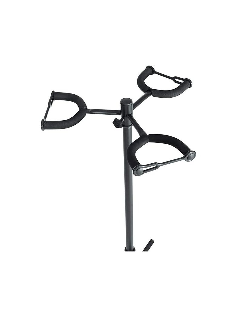 Generic Adjustable Three Hold Guitar Stand; Holds Electric or Acoustic Guitar  - Image 3