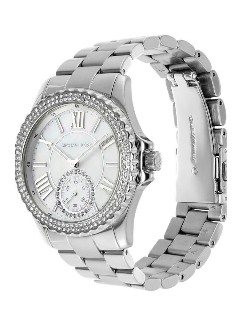 ام كي ساعة إيفرست النسائية المصنوعة من الفولاذ المقاوم للصدأ - MK7403 - Image 3