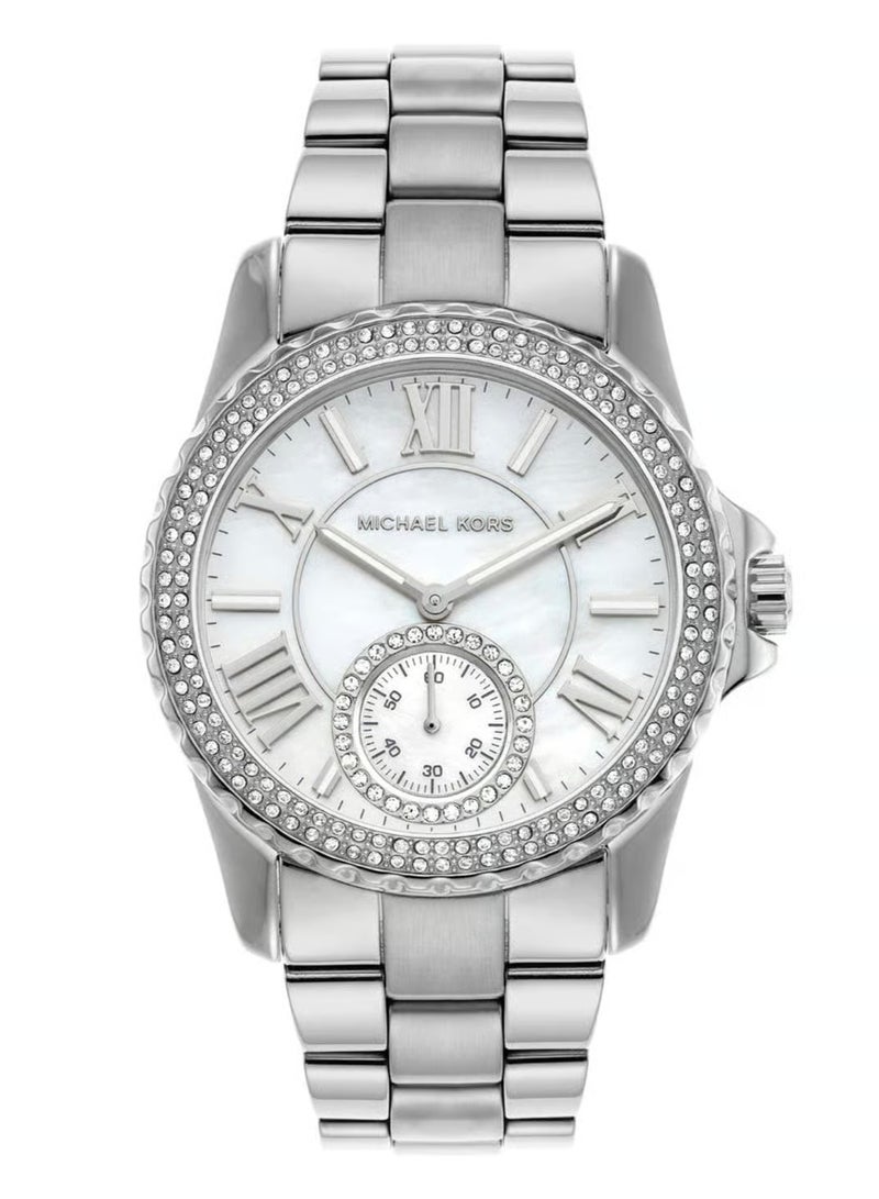 ام كي ساعة إيفرست النسائية المصنوعة من الفولاذ المقاوم للصدأ - MK7403 - Image 1