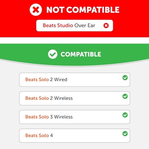 WC SweatZ Solo - Patented Earpad Sweat Covers for Beats Solo 4, Solo 3 & Solo 2, Made by Wicked Cushions | Sweatproof & Machine Washable | Cloud Pink - Image 2
