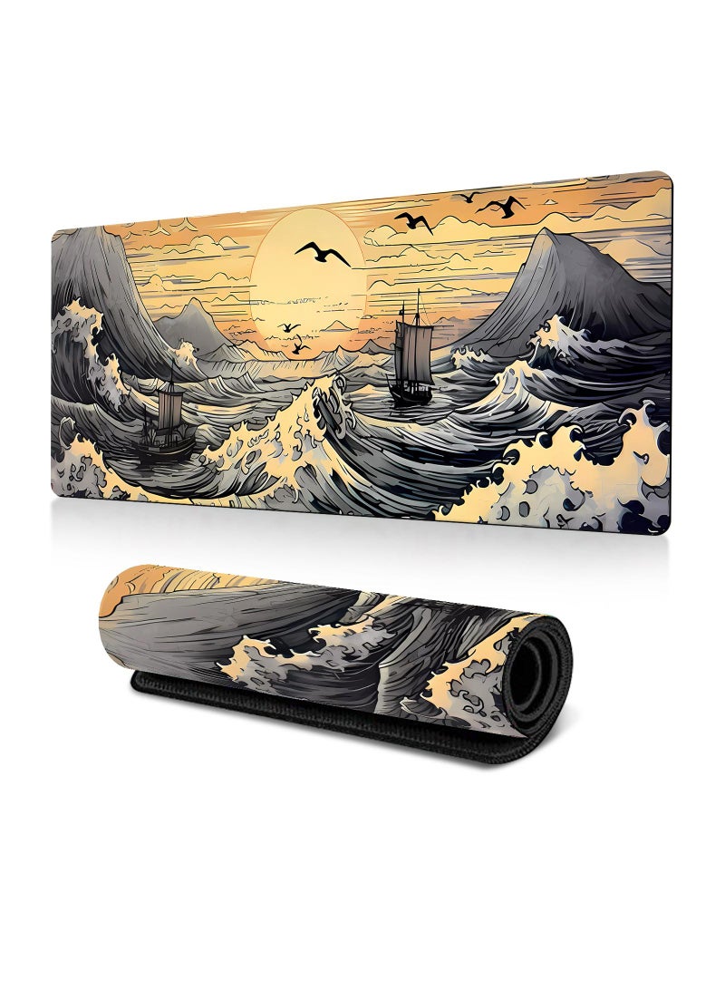 Y&D 40*90*0.3cm Anime Game Anti Slip Rubber Mouse Pad  - Image 1