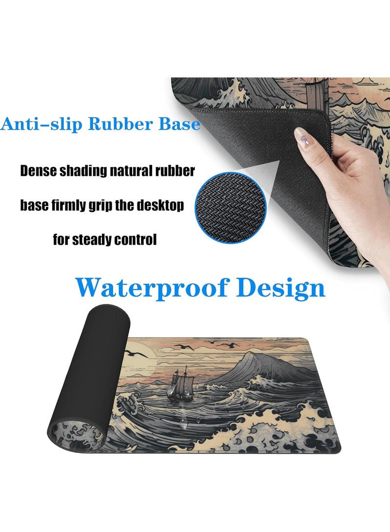 Y&D 40*90*0.3cm Anime Game Anti Slip Rubber Mouse Pad  - Image 5