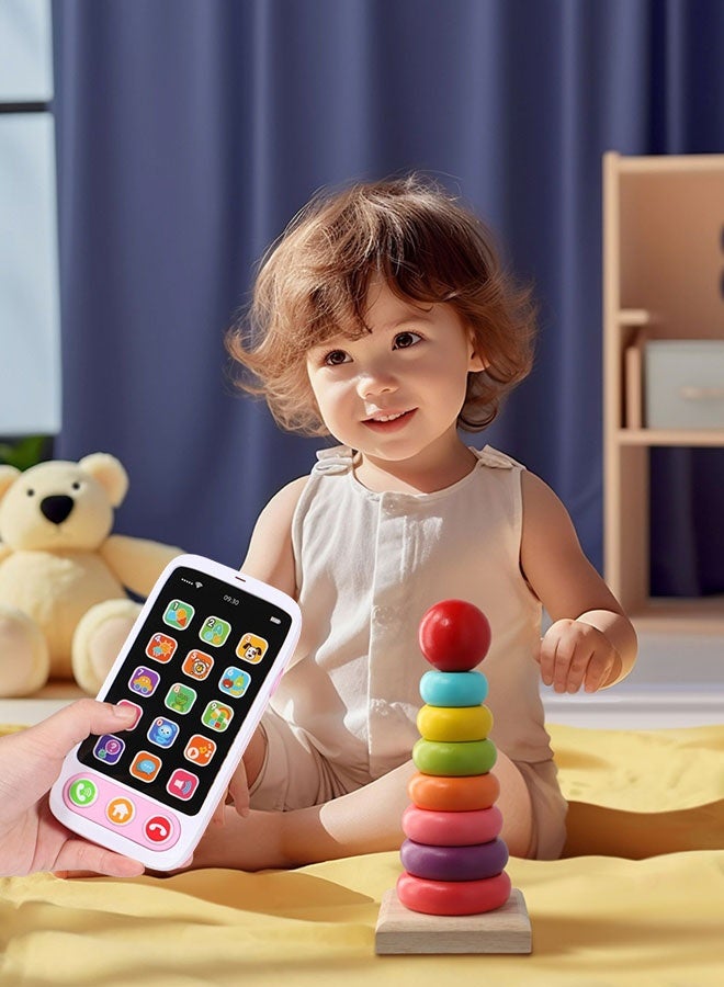 Educational Musical Phone Toy for Kids with Songs and Stories, Learning and Entertainment Features - Image 3