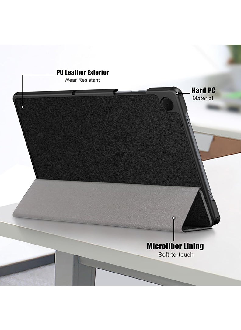 Theodor - Protective Flip Case For Samsung Galaxy Tab A9 Plus With Trifold Stand Auto Wake Sleep Shockproof Cover Messi Goat - Image 1