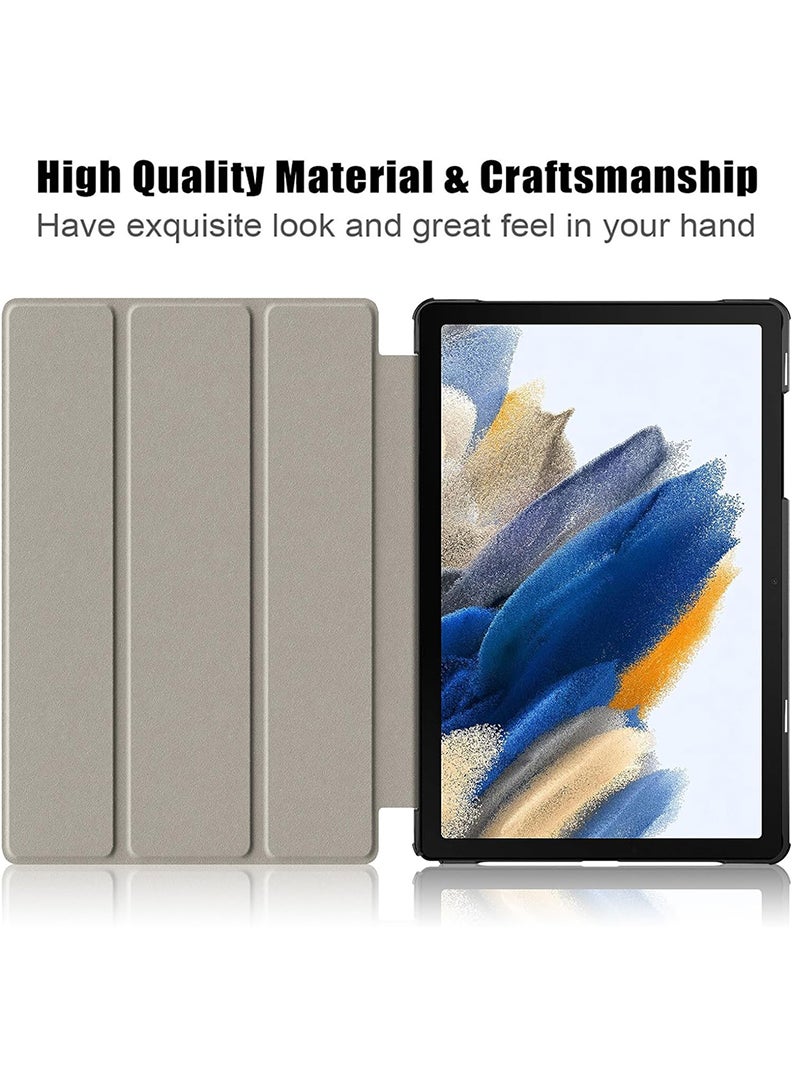 Theodor - Protective Flip Case For Samsung Galaxy Tab A9 Plus With Trifold Stand Auto Wake Sleep Shockproof Cover Messi Goat - Image 1