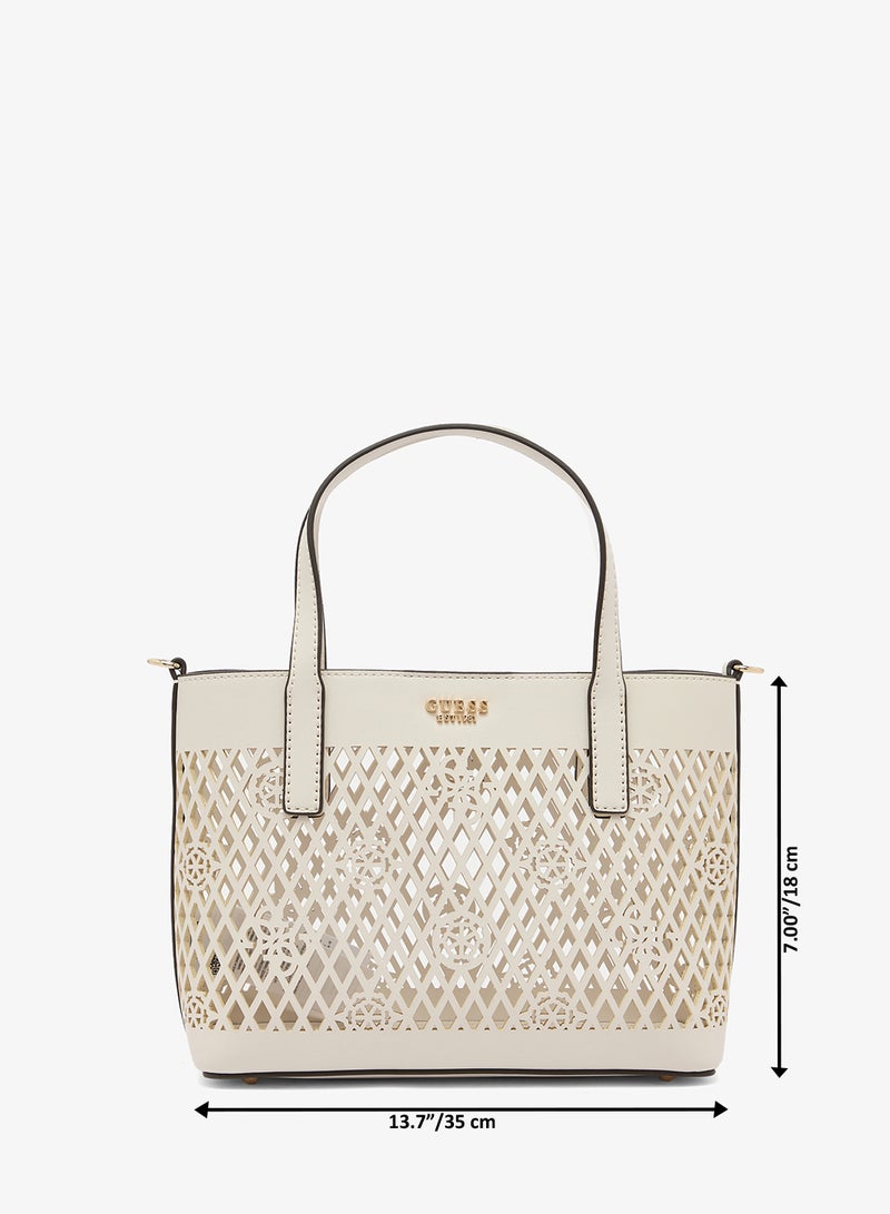 GUESS Letty 2 In 1 Mini Tote Bag - Image 5