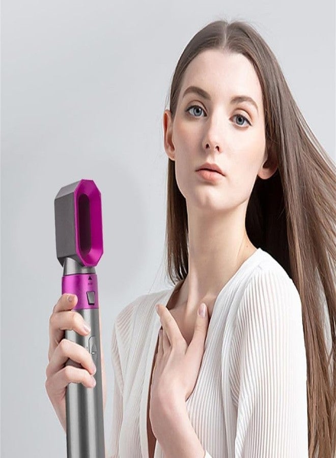 Drumstone 𝟏𝟔-𝐘𝐞𝐚𝐫 𝐖𝐚𝐫𝐫𝐚𝐧𝐭𝐲 -5-in-1 Pink Hot Air Brush Hair Styler | Airwrap with Negative Ion Technology | 5 Interchangeable Brushes for Straightening, Curling, Volume, Frizz & Styling - Image 4